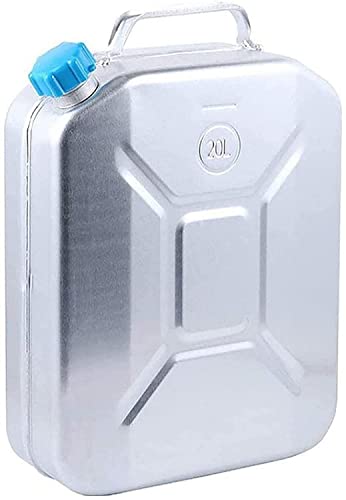 Bidon d'essence robuste réservoir étanche en aluminium pour diesel et moto