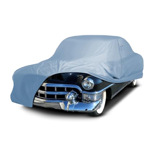 Image of iCarCover Premium Car Cover for 1950-1953 Cadillac 60 Special Heavy Duty Waterproof All-Weather Automobiles Custom Fit Indoor Outdoor UV Snow Protection Covers with Straps and Bag