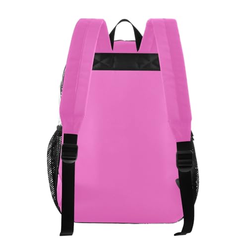 Clear Bag for Women Travel Rose Pink Kids Backpack Boys Girls See through Approved Bag3