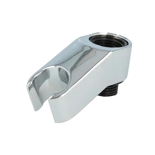 Shower Holder for mounting on Fittings Chrome-Plated Plastic, Silver