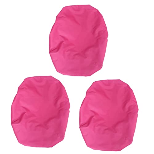 Yardwe 3pcs 35l Waterproof Backpack Cover Rainproof Pack Rain Cover for Hiking Camping Travel