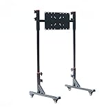 Officek ハンコン モニタースタンド レーシングホイールスタンド シート台用 TV スタンド