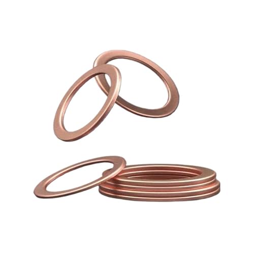 Lkq-������ M3 M4 M5 M6 M8 M10-M30 Copper Washer Shim Flat Ring Seal Gaskets Sump Plugs Seal Plain Spacer Washers�C �������肵�Ă��đϋv��������(M1