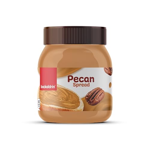Premium Pecan Spread 12.35 oz – Smooth & Creamy Pecan Butter – Rich Nutty Flavor for Toast, Baking, Desserts & Toppings