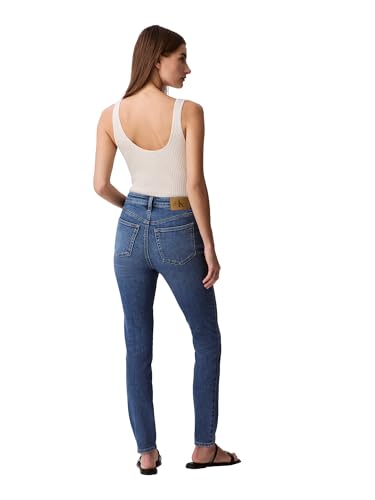 Calvin Klein Women's High Rise Skinny Fit Jeans2