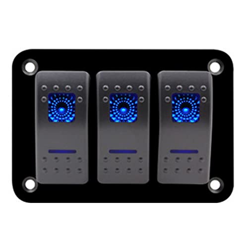 Panel de Interruptores Basculantes LED para control náutico eficiente 1