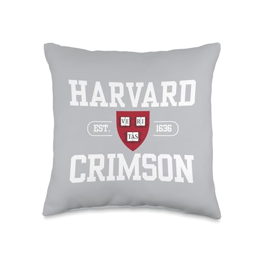 Harvard University Crimson | Official NCAA Merch | NCAFHRV03 Throw Pillow