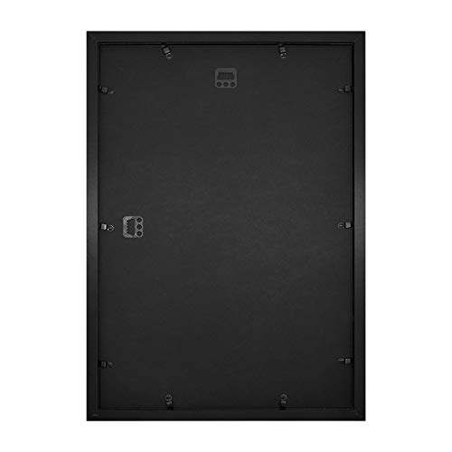 Frametory, 13X19 Frame Engineered Wood With Plexiglass - Pre-Assembled Black Poster Frame - Golden Gate Bridge Gallery Edition (13X19, 1-Pack) #TOP2