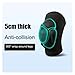 FDJZKFDU Knee Pads Breathable Sports Knee Brace Volleyball Shockproof Knee Pads Collision Elastic Knee Compression Sleeve Protector Gear(S(25-40kg))