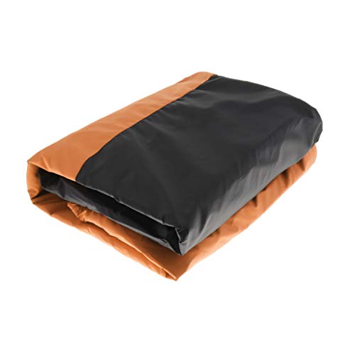 gazechimp Capa Da Motocicleta Resistente à Prova Dwaterproof água para Neve Inverno Chuva Laranja Xl