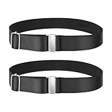 Hariendny Adjustable Elastic Sock Garters Plus Size Thigh Garter Belt for Thigh High Socks