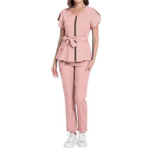 Uniforme médical coupe ajustée ensemble de soin anti-fatigue pour femme