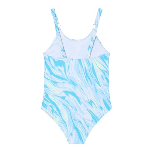 Image of Girls One Piece Swimsuit Quick Dry Swimwear Swimming Beach Bathing Suit for 5-14 Years