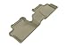 3D MAXpider Second Row Custom Fit All-Weather Floor Mat for Select Mazda3 Models - Kagu Rubber (Tan)