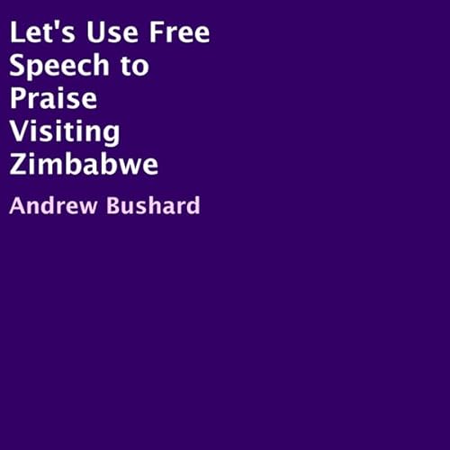 Let's Use Free Speech to Praise Visiting Zimbabwe Audiolivro Por Andrew Bushard capa