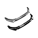 Front Lip, Car Front Bumper Lip Spoiler Diffuser Splitters Body Kit Aprons Cover Guard Trim Compatible for VW Tiguan Rline 2024-2025(Carbon Fiber Look)