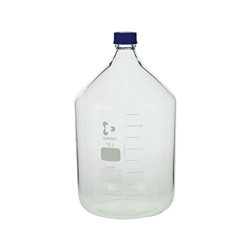 柴田科学 ねじ口びん 青キャップ付 10L 017200-10000