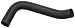 Gates 22831 Upper Radiator Hose