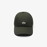 Lacoste Unisex Organic Cotton Twill Cap, Sapwood, One Size