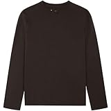 Photo Gallery knowledgecotton apparel donna basic pima cotton manica lunga, chocolate torte, m Photo Gallery knowledgecotton apparel donna basic pima cotton manica lunga, chocolate torte, m