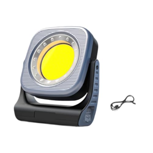 Lampe de poche portative LED à intensité variable pour lampe de travail et camping