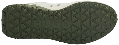 Image of HUGO Mens Running Style Mix Material Sneakers