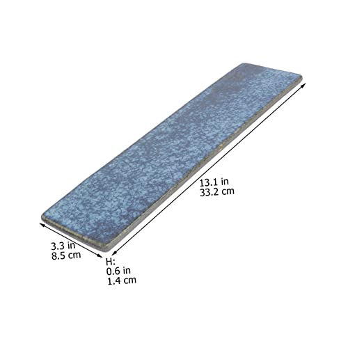 Bandeja Sushi japonesa rectangular de cerámica miniatura 2