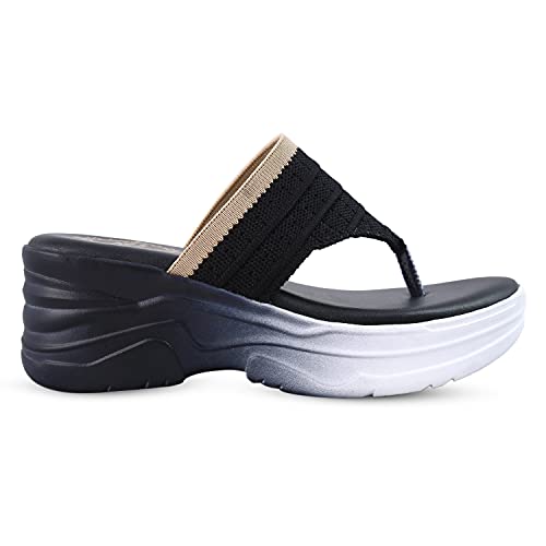 Image of madam glorious women's /girls stylish soft comfortable v shape wedges for women stylish