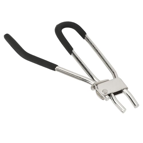 Brake Hose Pinch Steel Opening Rounded Jaw Edges 12mm Multipurpose Hose Pinch Clamp Pliers Hose Clamping Tool for Fuel Vacuum Fluid Pipes