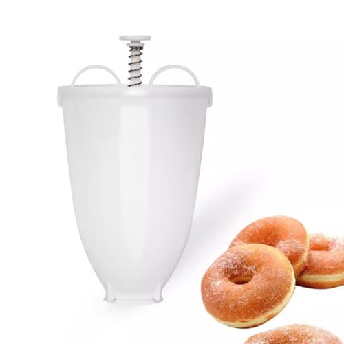 iFCOW Molde para rosquillas de plástico, dispensador de rosquillas