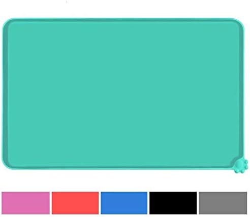 Reopet Silicone Dog Cat Bowl Mat Non-Stick Food Pad Water Cushion Waterproof - Multiple Colors, Sizes & Purposes