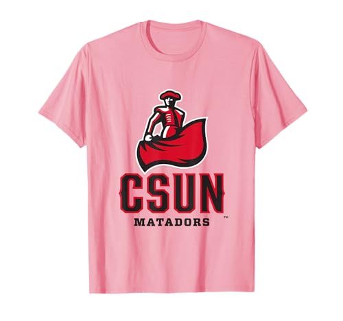Cal State Northridge Matadors Icon Pink Officially Licensed T-Shirt