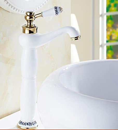Mitigeur lavabo haut monotrou pour vasque et meuble de salle de bain