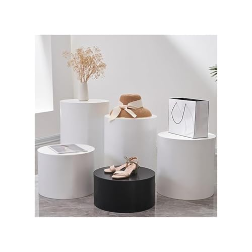 Base cylindrique pour mannequins stable et podium d'exposition universel - 4