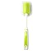NATURE WORSHIP Extended Cup Cleaning Brush, Long Handle Nano Bottle Brush,Green