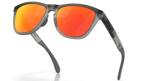 Oakley Frogskins Range Sunglasses Matte Grey Smoke with Prizm Ruby Lens 55mm4