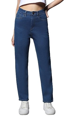 Image of HIGH Star Women's Straight Fit Mid Rise Jeans