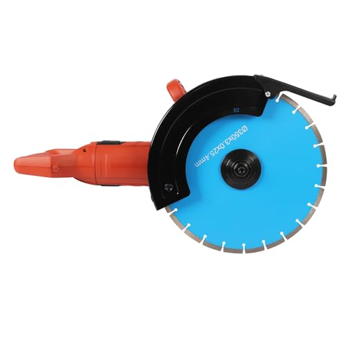 Cortador de hormigón, Tronzadora Eléctrica de Pared, 3000 W, Corte Circular, con Hoja de Sierra de 350 mm