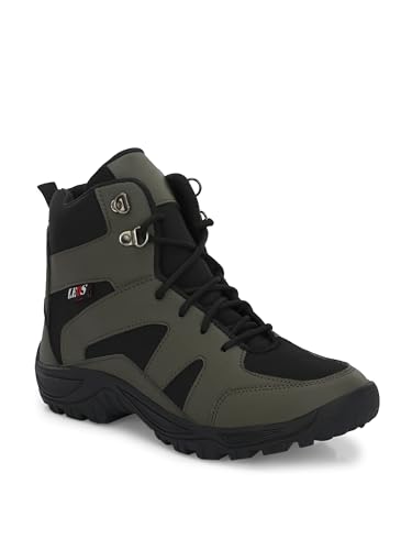 Image of Leo Men's Waterproof Non-Slip Lightweight Outdoor Mid Top Ankle Boots For Men Boots For Men