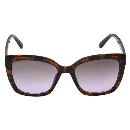 Martha Stewart Women's Ms215 Retro Uv400 Protective Square Sunglasses-Timeless Gifts for Her, 55mm2