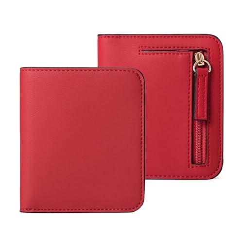 Listado de Carteras y monederos para Mujer Top 10. 50 WEILAT Cartera Mujer Pequeño con Ventana de Identificación, Cartera Para Mujer Con Bloqueo Rfid, Tarjeteros Para Mujer con Bolsillo, Mini Monedero Bifold para Tarjetas para Chica...