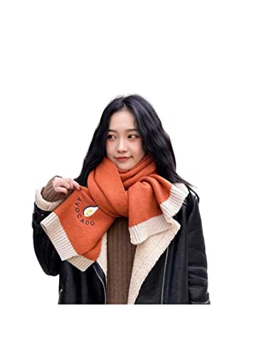 Bufanda de invierno LOTIE color sólido chal elegante para mujer 5