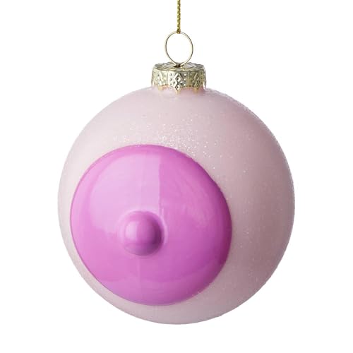BUTLERS Weihnachtskugel Boobie Hang ON | Christbaumkugel Glas,...