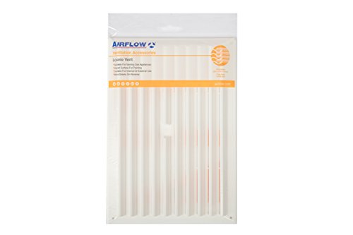 Airflow Gitter Vent mit Belüftungsschlitzen, weiß