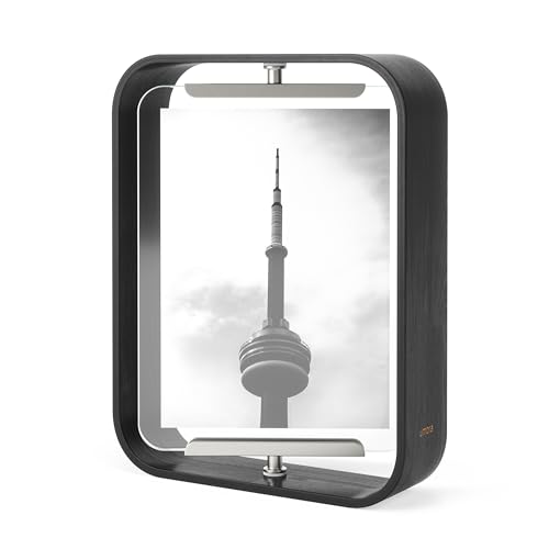 Umbra Bellwood Desk Frame 4x6 and 5x7, Black