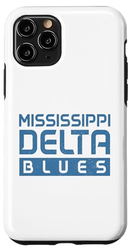 Mississippi Delta Blues Music Guitarrista Músico Vintage Carcasa para iPhone 11 Pro