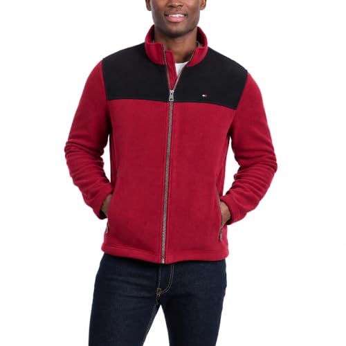 Image of Tommy Hilfiger Men's Classic Zip Front Polar Fleece Jacket