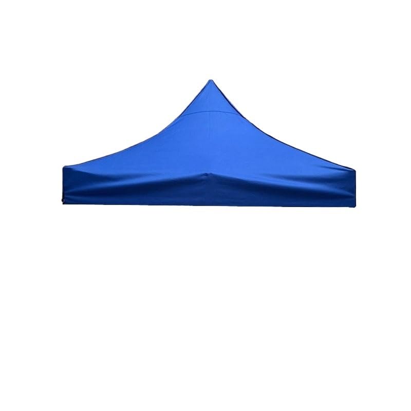 XPJYUA Gazebo Canopy Replacement Cover Waterproof Sun Shade Tent Top Cloth Outdoor Gazebo Replaceable Roof Oxford Cloth UV Protect Cover(2x2m Blue)