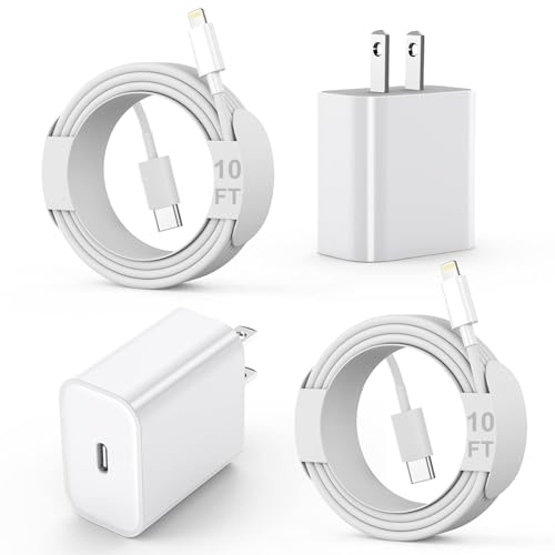 Fast Charger iPhone [Apple MFi Certified],iPhone Charger 2 Pack U...