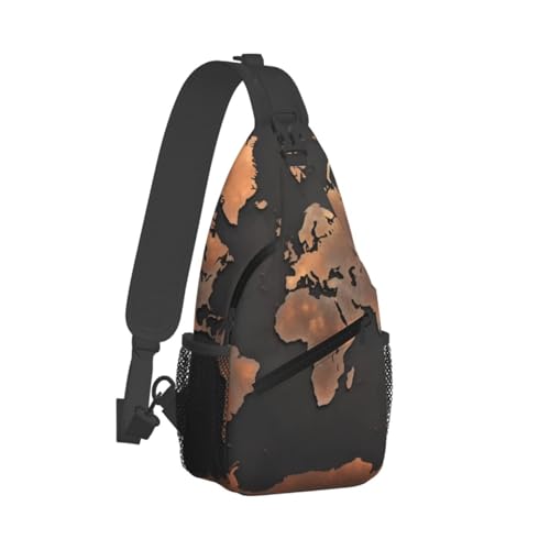 Bolso cruzado de pecho estilo bandolera negro miniatura 2